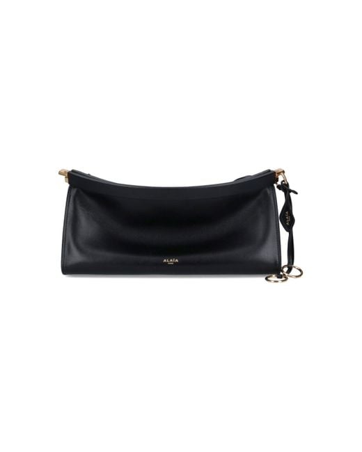 Borsa A Spalla Media "Le Click East West" di Alaïa in Black