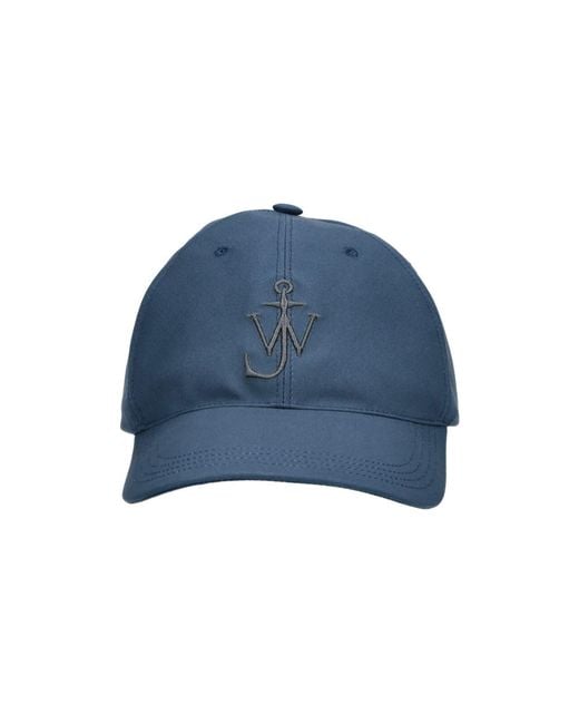 J.W. Anderson Blue Baseball Cap Logo