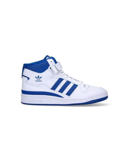 Adidas Blue Sneakers "forum Mid" for men