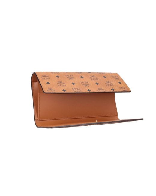 MCM White Wallet "Aren"