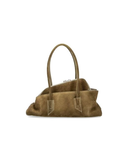 The Attico Metallic Small Handbag "La Passeggiata"