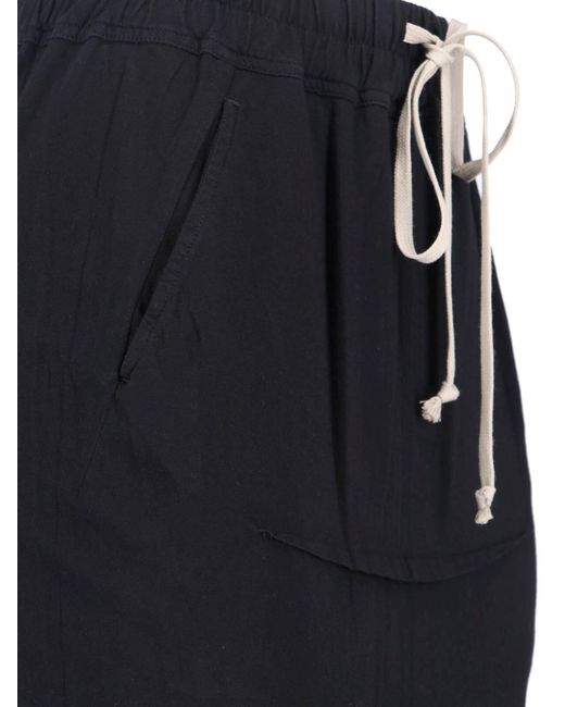 Rick Owens Black Midi Skirt