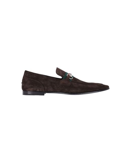 Gucci Black Loafers Como" for men