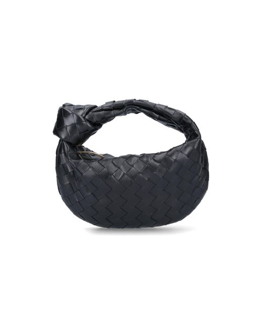 Bottega Mini "jodie" Bag in Blue Lyst