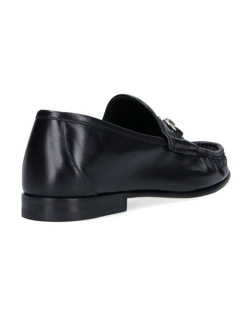 Gucci Black Loafers "Lugano" for men