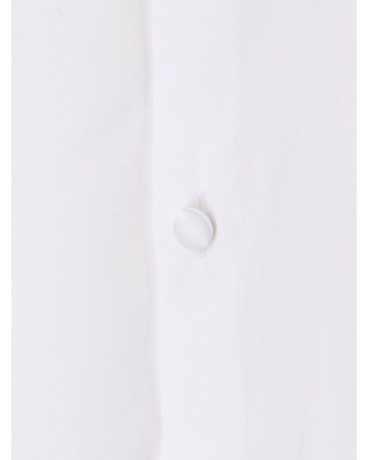 Camicia Coreana di Balmain in White da Uomo