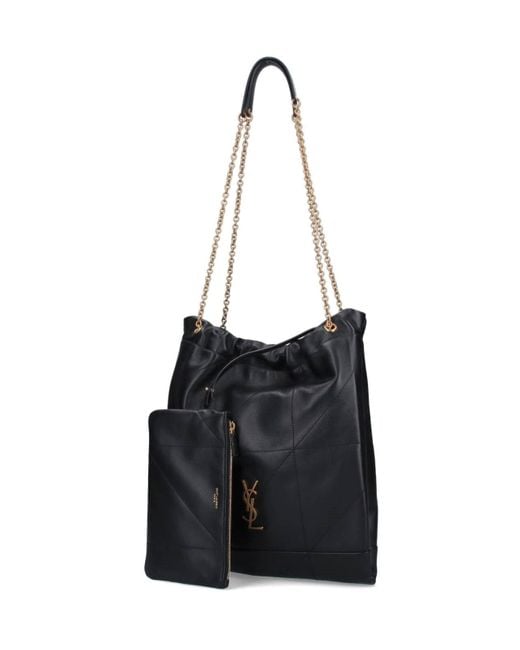 Borsa Secchiello "Jamie Pochon" di Saint Laurent in Black