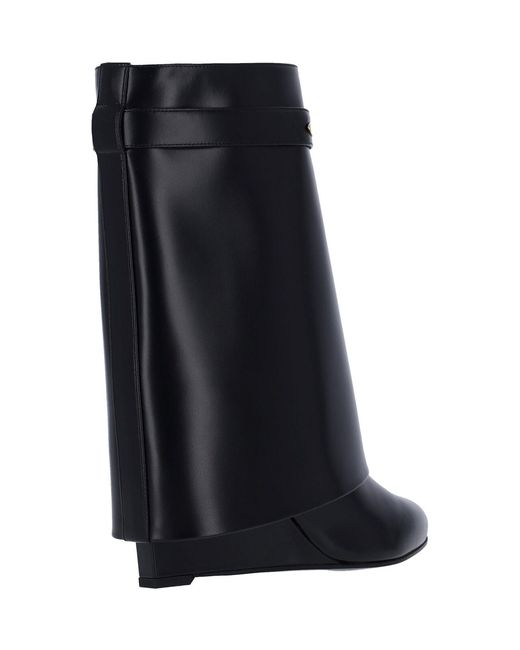 Givenchy Black Boots Calf Leather