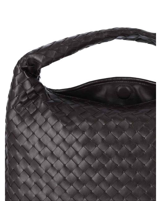 Borsa Piccola "Hop" di Bottega Veneta in Black