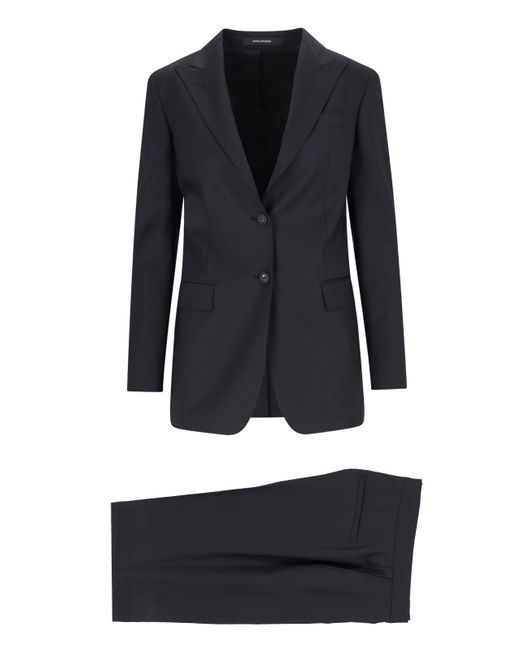 Tagliatore Blue Single-Breasted Suit