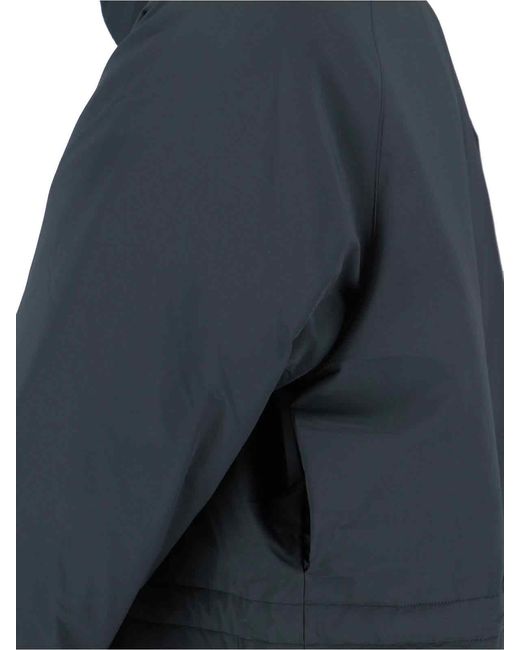 Fear Of God Blue Hooded Parka for men