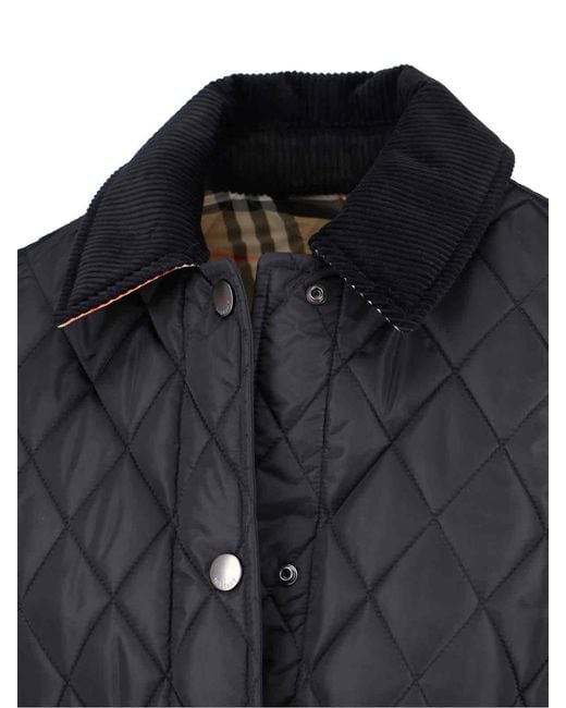 Burberry Black 100% Polyamide Jacket