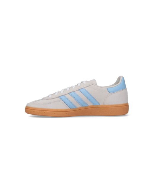 Adidas Blue Sneakers Calf Leather