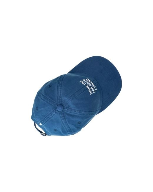 AMI Blue Cotton Baseball Cap
