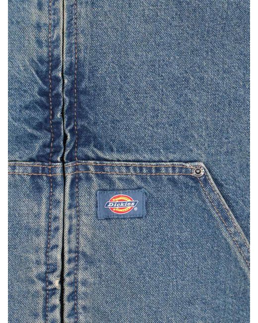 Dickies Blue Jackets Cotton for men