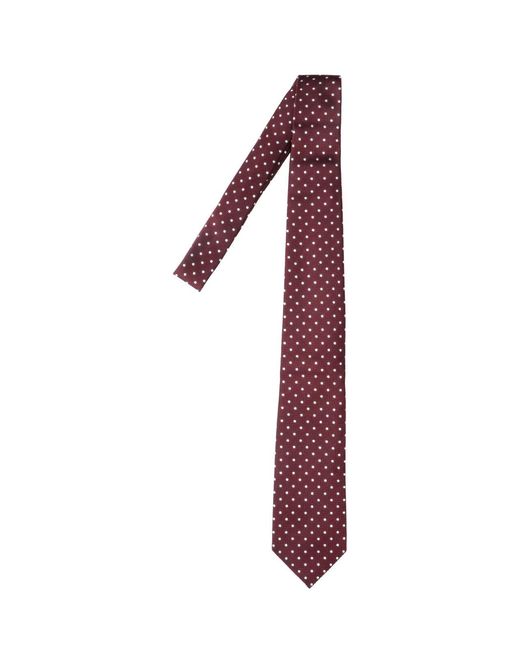 Tom Ford Purple Luxury Silk Mulberry Tie for men