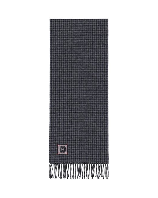 Sciarpa Quadretti di Destin in Gray