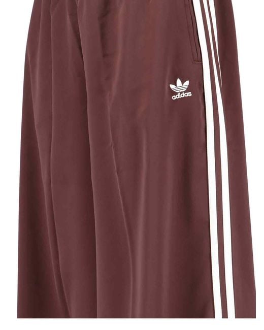 Adidas Purple 'Adicolor' Track Pants