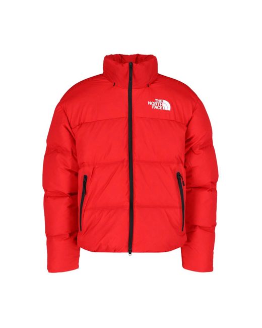 The North Face 'nuptse Rmst' Jacket in Red for Men | Lyst