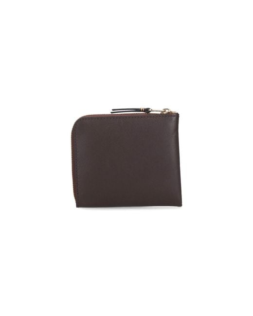 Comme des Garçons White Calf Leather Wallet