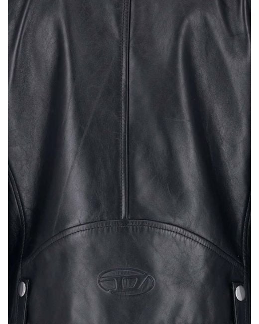 DIESEL Black Biker Jacket
