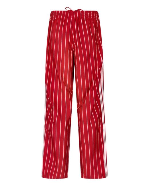Adidas Red Sweatpants “Firebird” for men
