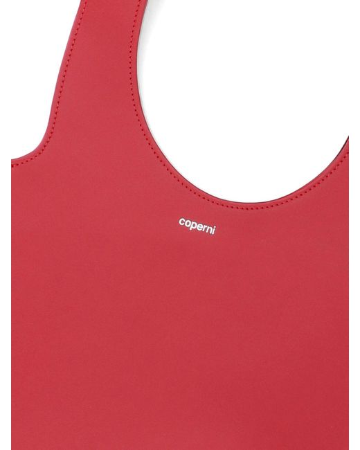 Borsa Tote "Heart" di Coperni in Red