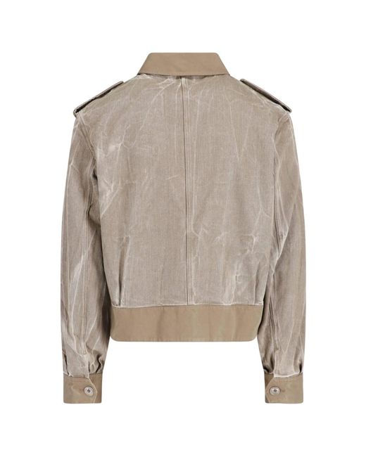 Our Legacy Multicolor Battle Cropped Cotton Jacket for men