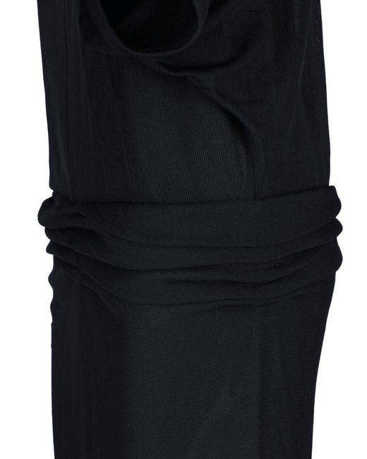 The Row Black Maxi Dress