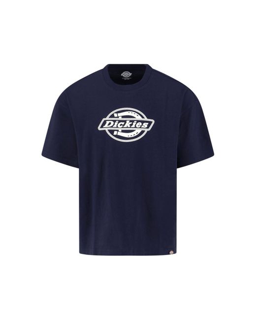 Dickies Blue Logo T-Shirt for men