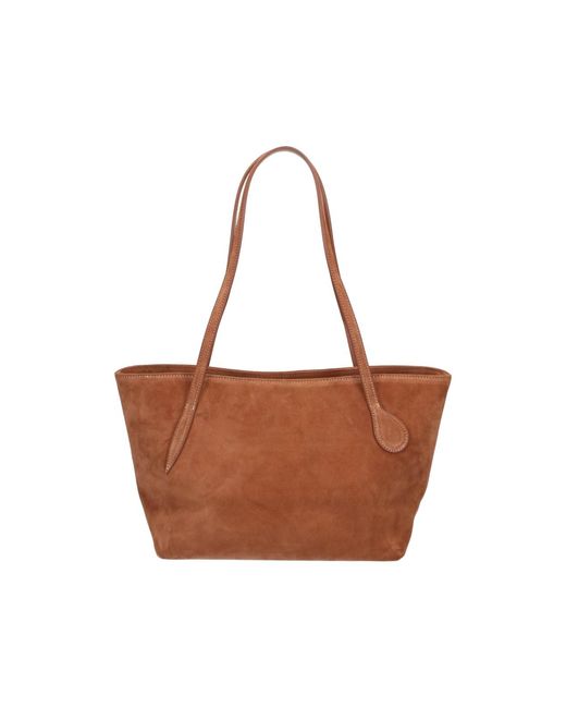 Liffner Brown Tote Bag "Sprout"