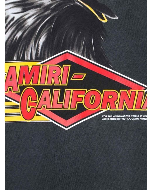 Amiri Blue Eagle T-Shirt for men
