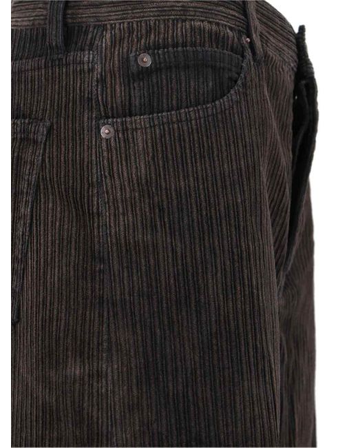 FRAME Black Tailored Trousers With Mid-Rise Waist