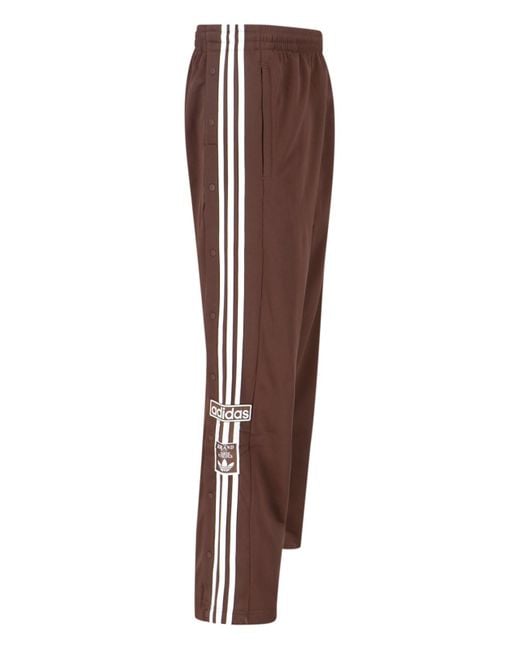 Adidas Brown 'Adibreak' Track Pants for men