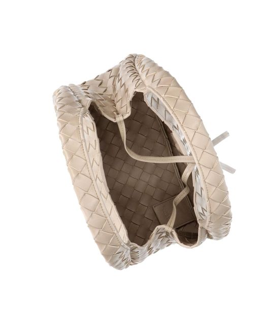 Bottega Veneta Natural Small Handbag "Campana"