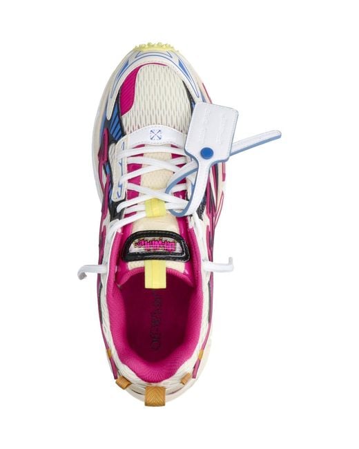 Off-White c/o Virgil Abloh Pink Dynamic Graphic Accents Sneakers