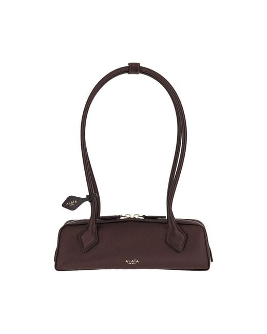 Alaïa White Shoulder Bag “Le Teckel”
