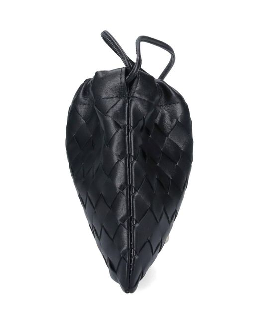 Bottega Veneta Black Small Pouch "Dustbag"