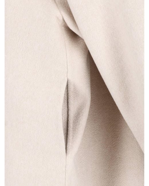 Alaïa Natural Cashmere Coat