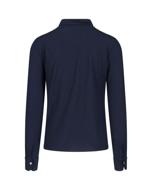 Zanone Blue Cotton Shirt for men
