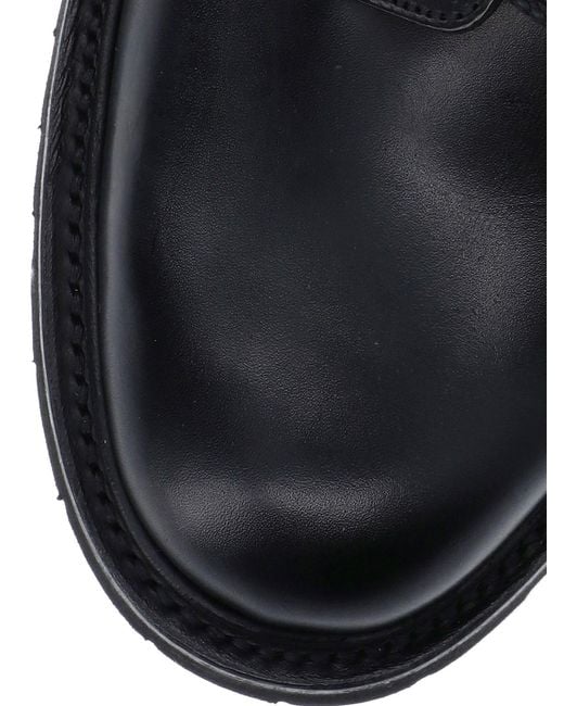 Tricker's Black 'Burford' Derby Ankle Boots for men