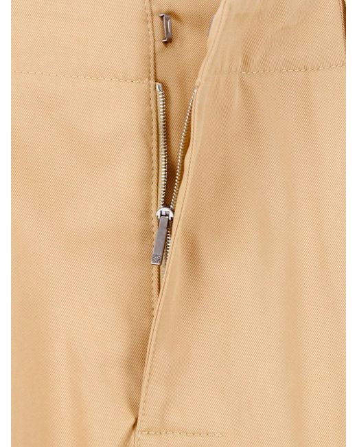 Loewe Natural Cotton Crop Pants