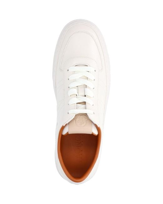 Moncler White 'monclub' Sneakers for men