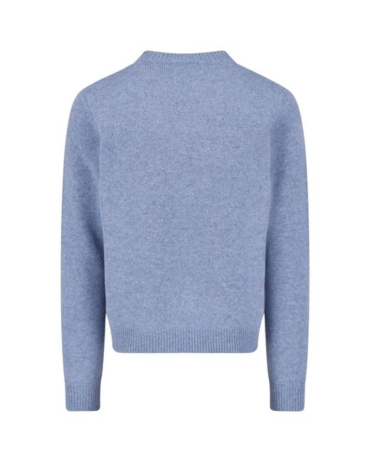 A.P.C. Blue A. P.C. 100% Wool Sweater for men