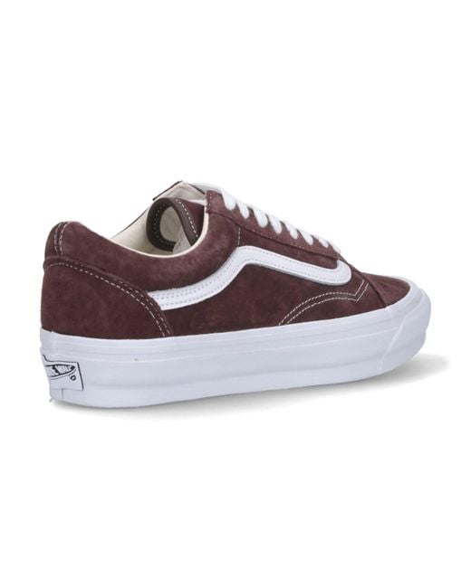 Vans Purple Sneakers Leather for men