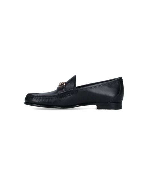Gucci Black Flat Shoes