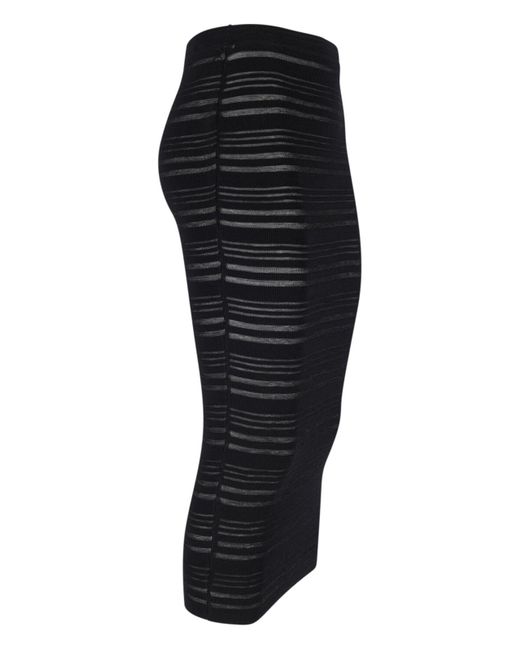 Gonna Maxi In Maglia di ANDREADAMO in Black