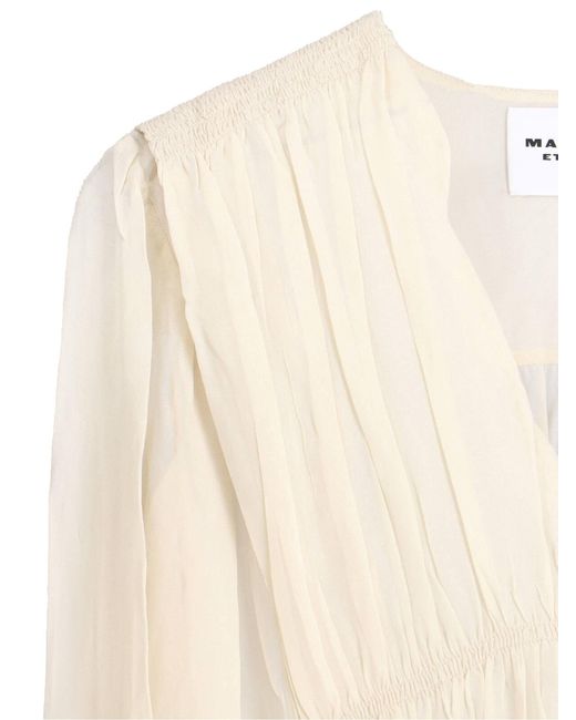 Isabel Marant Natural Dresses Viscose