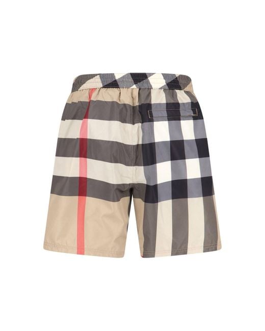 Costume "Check" di Burberry in Multicolor da Uomo