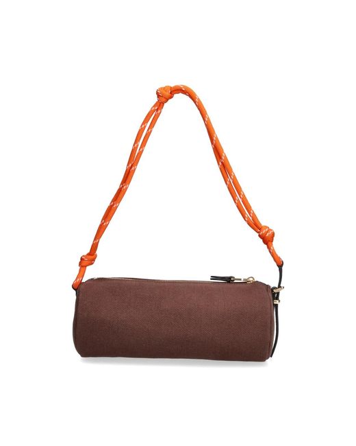 Miu Miu Red Pouch Logo
